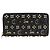 Cartera larga Christian Louboutin Panettone Spike Studs Negro