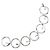 Bracciale con charm G-Logo di Gucci Argento