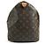 Borsa da viaggio Louis Vuitton Monogram Keepall 50 Marrone - vista 4
