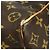 Borsa da viaggio Louis Vuitton Monogram Keepall 50 Marrone - vista 8