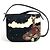 Borsa a tracolla in raso Monogram Louis Vuitton Nero