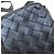 Borsa a tracolla in pelle nera Intrecciato Bottega Veneta Nero - vista 6