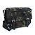 Borsa a tracolla in nylon kaki Prada Marrone Nero Verde Cachi