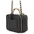 Bolso de Hombro Chanel Matelassé Vanity Chain Negro - vista 2