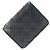 Bottega Veneta Intrecciato Tri-Fold Wallet Schwarz