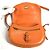 Hermès Hermes Vintage Baldo Golf Mini Flap Tasche Orange - Ansicht 11