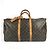 Borsa Louis Vuitton Monogram Keepall Bandoulière 50 Marrone