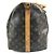 Borsa Louis Vuitton Monogram Keepall Bandoulière 50 Marrone - vista 4