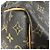 Borsa Louis Vuitton Monogram Keepall Bandoulière 50 Marrone - vista 7