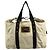 Borsa a tracolla Louis Vuitton Antigua Cabas GM Marrone Bianco Crudo