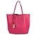 Borsa a tracolla tote Loewe Nappa Anagram Logo Rosa