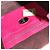 Borsa a tracolla tote Loewe Nappa Anagram Logo Rosa - vista 10