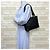 Borsa a Spalla Chanel Chocolate Bar Nero - vista 2