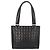 Borsa a Spalla Chanel Chocolate Bar Nero - vista 3