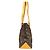 Borsa Tote Louis Vuitton Cabas Piano Monogram Marrone - vista 4