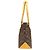 Borsa Tote Louis Vuitton Cabas Piano Monogram Marrone - vista 5