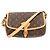 Louis Vuitton Sologne Monogram Shoulder Bag Brown
