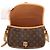 Louis Vuitton Sologne Monogram Shoulder Bag Brown - view 7