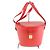 Borsa a tracolla in pelle rossa Gucci Rosso