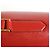 Borsa a tracolla in pelle rossa Gucci Rosso - vista 14