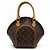 Borsa Louis Vuitton Ellipse PM Marrone Monogramma
