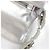 Borsa a mano in pelle argentata Jimmy Choo Argento - vista 14
