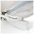 Borsa a mano in pelle argentata Jimmy Choo Argento - vista 3