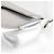 Borsa a mano in pelle argentata Jimmy Choo Argento - vista 4