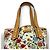 Borsa Tote Gucci Flora Marrone Arancione - vista 5