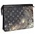Louis Vuitton M44448 Pochette Voyage MM Clutch Nero - vista 2