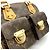 Borsa Louis Vuitton Manhattan PM Marrone Monogramma - vista 2