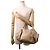 Borsa a mano in pelle Loewe Anagram Marrone - vista 4