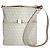 Borsa a tracolla Fendi White Zucchino Logo Bianco