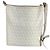 Borsa a tracolla Fendi White Zucchino Logo Bianco - vista 2