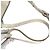 Borsa a tracolla Fendi White Zucchino Logo Bianco - vista 9