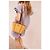 Balzac Paris Borsa Sac Mistral Raye Beige Giallo - vista 6