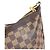 Bolsa de ombro Louis Vuitton Damier Iroko MM Marrom Damier ebene - vista 8