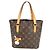 Borsa Tote Louis Vuitton Monogram Panda Vavin PM Marrone - vista 2
