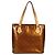 Borsa a tracolla tote Louis Vuitton Monogram Vernis Houston Marrone Bronzo