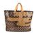 Borsa Tote Louis Vuitton Monogram Landscape Shopper MM Marrone - vista 5