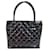 Borsa Tote Chanel CC Coco Mark Logo Nero - vista 3