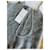 Autre Marque Musier Paris Grey Wool Knit Top with Pearl Detail White  - view 5