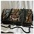 Zadig & Voltaire Rockstud Clutch aus Python-Print Leder Braun Python drucken - Ansicht 6