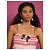 Autre Marque Set Gonna Midi e Top in Tweed Sister Jane Rosa Bianco - vista 13