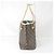 Borsa Tote in tela marrone Louis Vuitton - vista 4