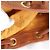 Borsa a tracolla in pelle stile MCM Visetos Marrone - vista 14