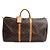 Borsa Boston Louis Vuitton Keepall 55 Marrone
