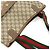 Borsa Tote a Spalla Gucci Beige GG Supreme - vista 8
