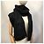 Stola Louis Vuitton Etol LV Timeless in cashmere Nero - vista 2