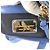 Borsa Tote in pelle blu Salvatore Ferragamo - vista 8